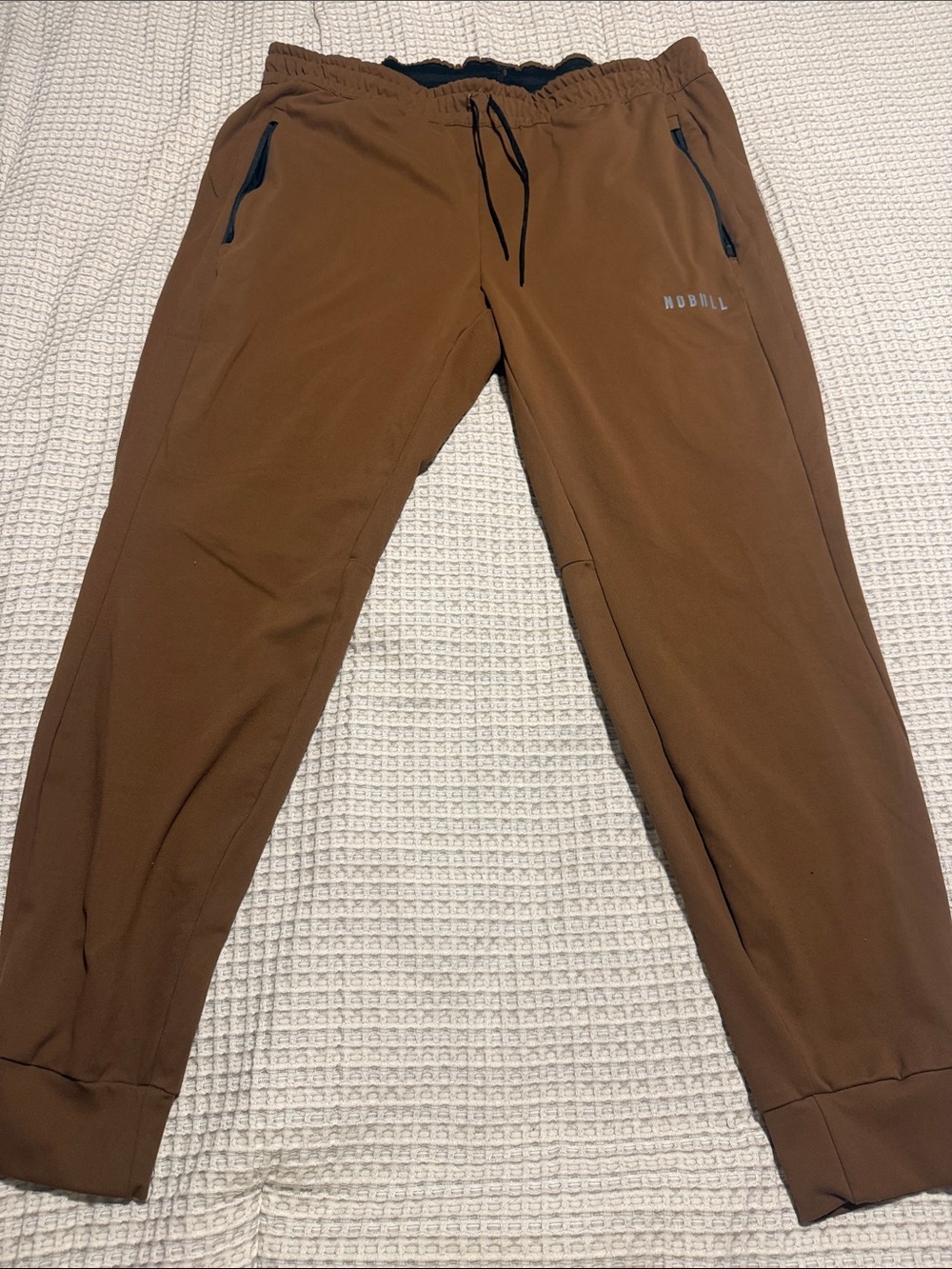 NOBULL Men’s Joggers XL Brown